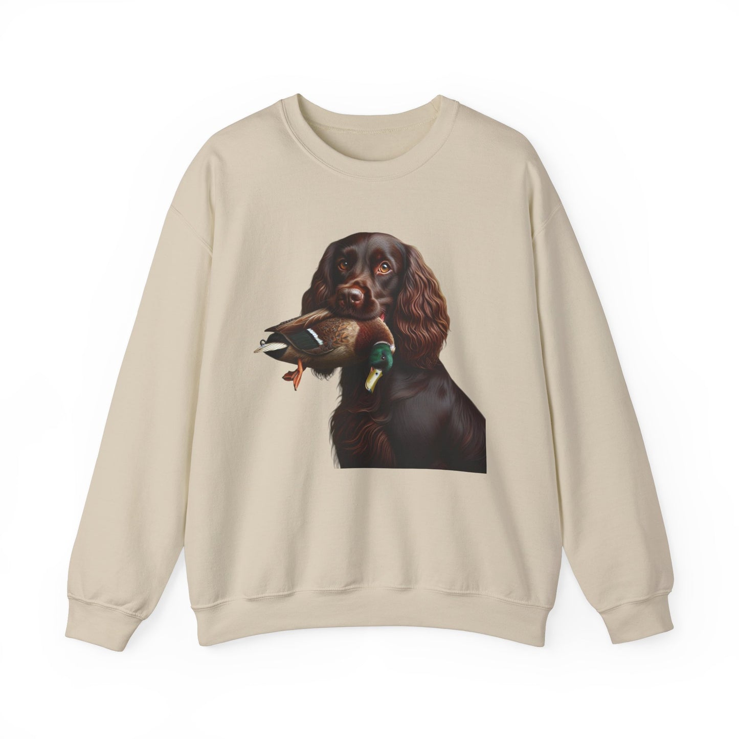 Crewneck Sweatshirt - Boykin Duck Retrieving