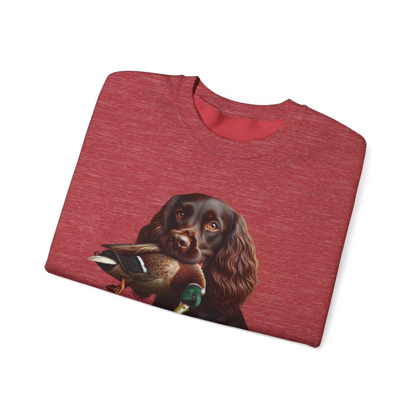 Crewneck Sweatshirt - Boykin Duck Retrieving