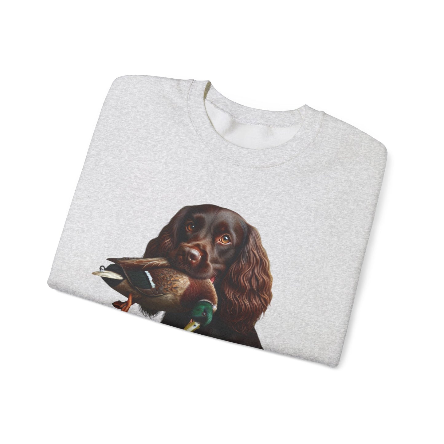 Crewneck Sweatshirt - Boykin Duck Retrieving
