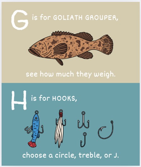 ABC's of Fishing Children’s Picture Book