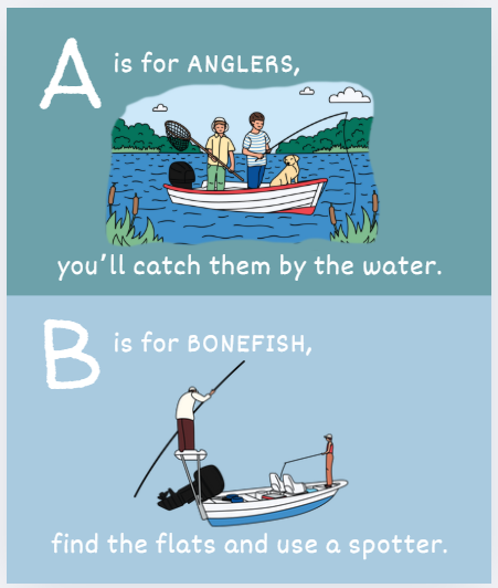 ABC's of Fishing Children’s Picture Book