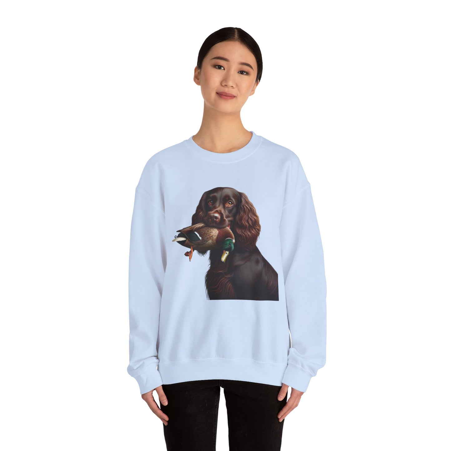 Crewneck Sweatshirt - Boykin Duck Retrieving