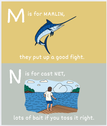 ABC's of Fishing Children’s Picture Book