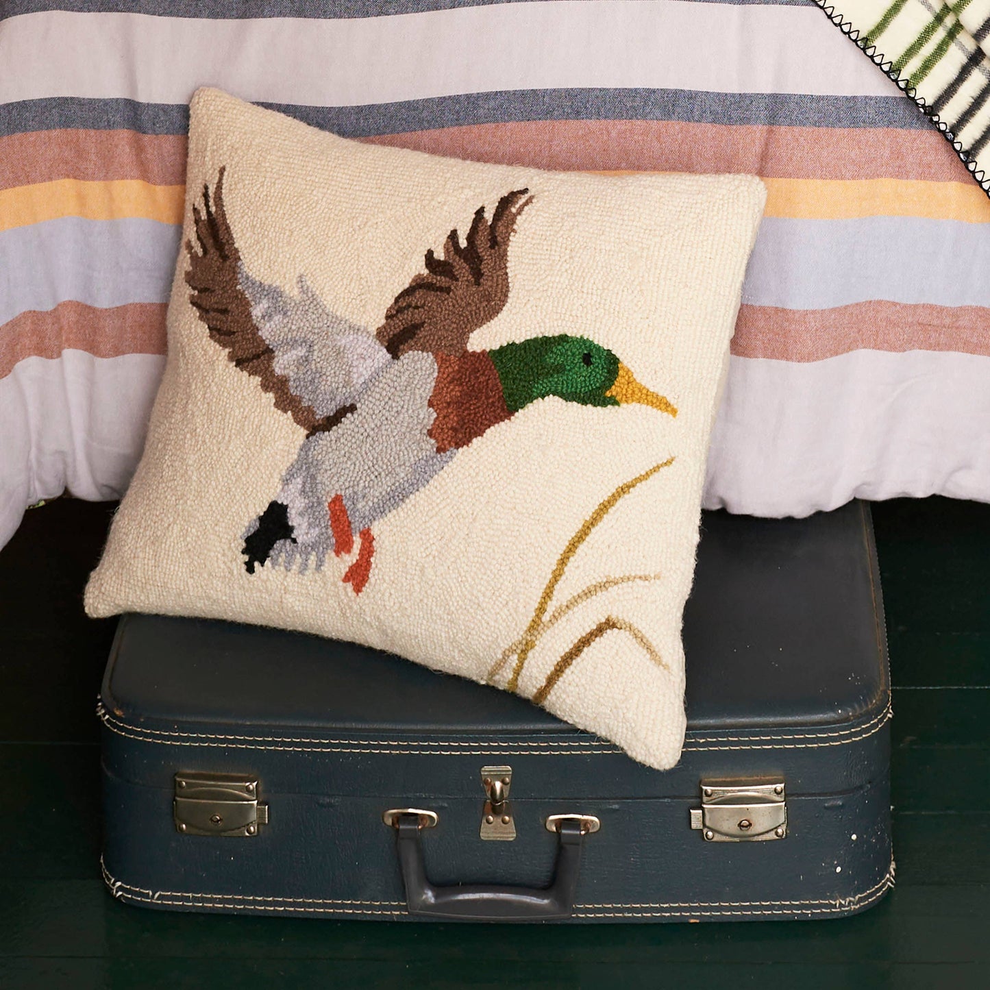 Mallard Hook Pillow - PREORDER arrives mid December