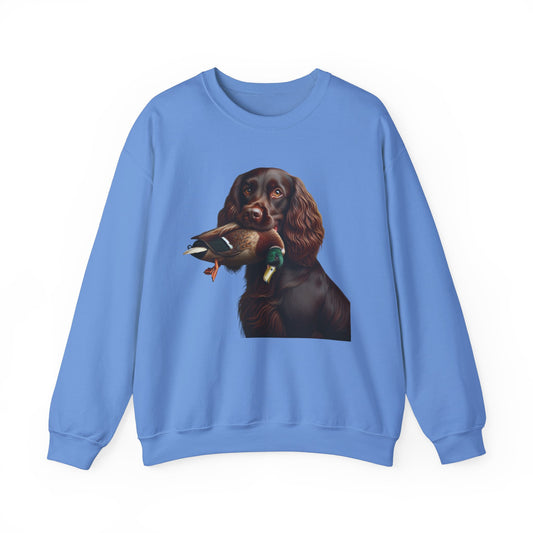 Crewneck Sweatshirt - Boykin Duck Retrieving