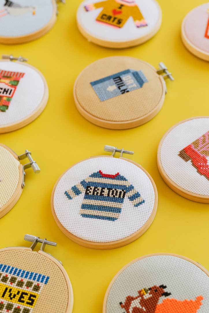 Cowboy Boot Cross Stitch Kit